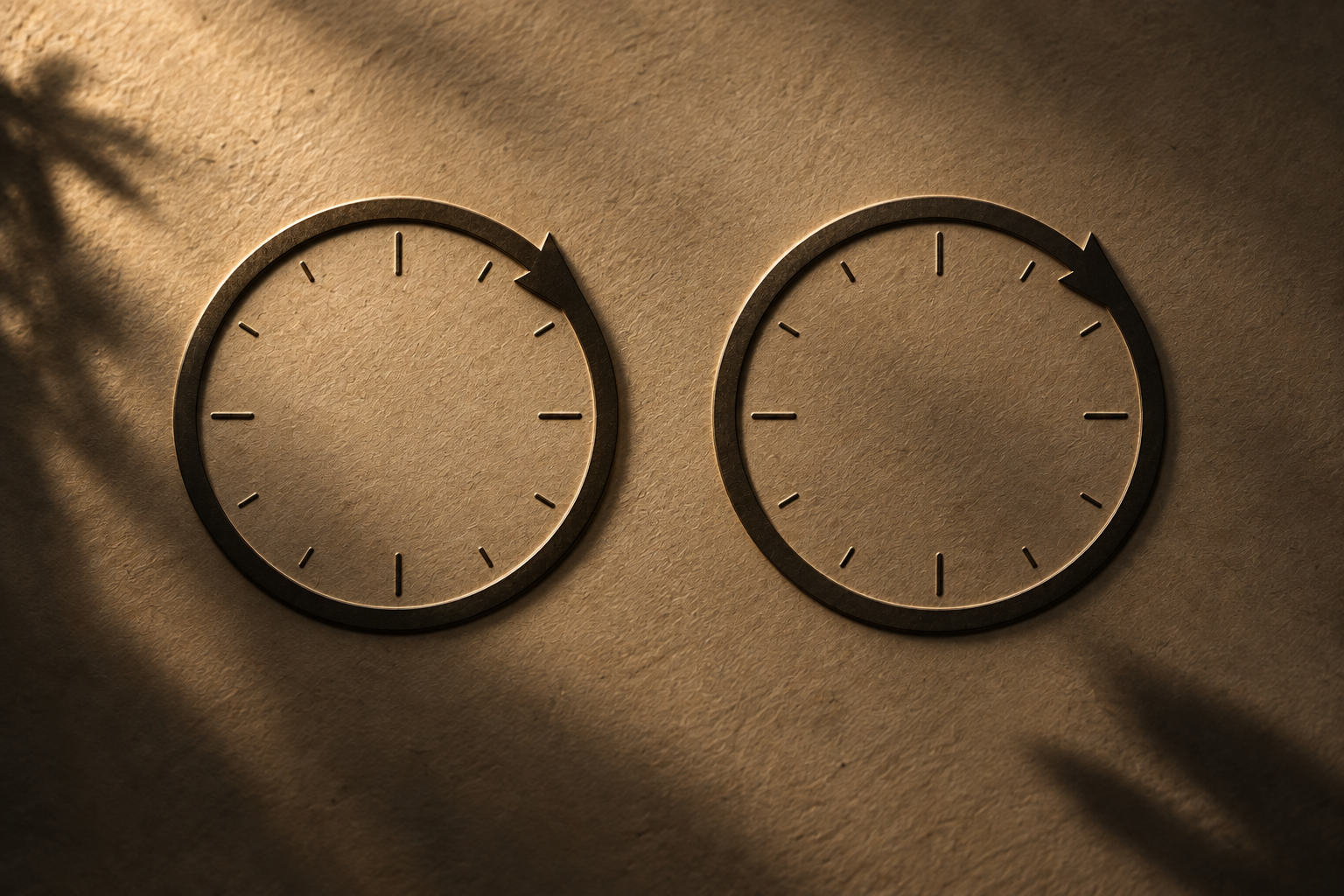 Two continuous circular paths representing continuity of care
